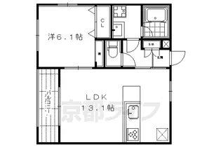 ウィルパーク神宮【502号室】の間取り