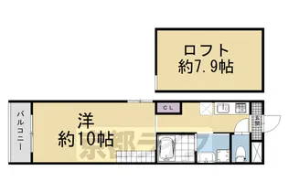 セント要法寺【502号室】の間取り