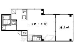 コロランテ御所南【3階】の間取り
