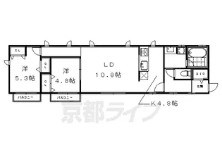 Casa dell’ Albero−kaneko【2階】の間取り