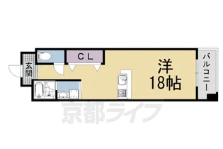 Maison du coeur【303号室】の間取り