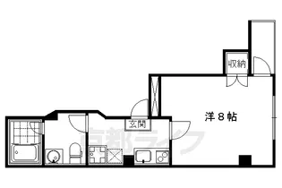 フェアリーベル二条城【3階】の間取り