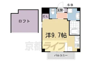 セント相合町【301号室】の間取り