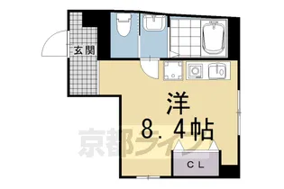 ウインズカルムⅡ【3F-2号室】の間取り