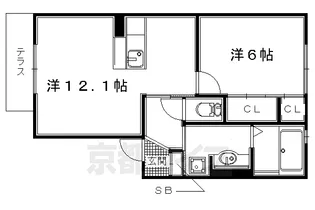 ツカト【1階】の間取り