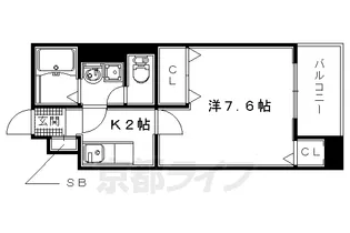 モアナエルア【3階】の間取り