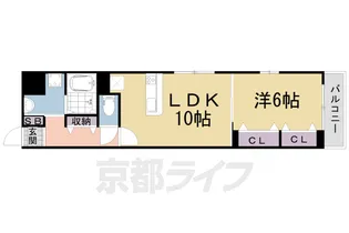 PARK SIDE ケヤキⅡ【1階】の間取り