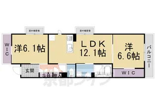 ShaMaison Nagaike【1階】の間取り