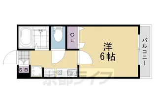 STRAIGHT one【209号室】の間取り