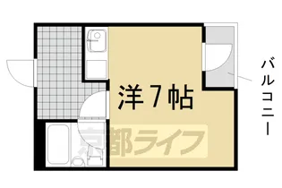 山田マンション【307号室】の間取り