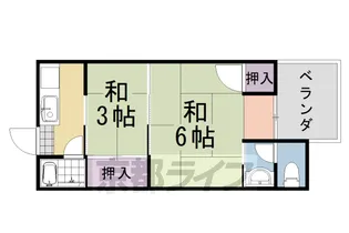 山田ハイツ【12号室】の間取り