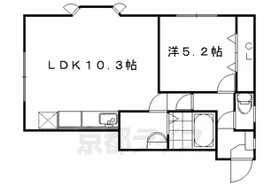 サンフォーレ【403号室】の間取り