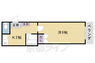 エスパシオ澤田【3階】の間取り