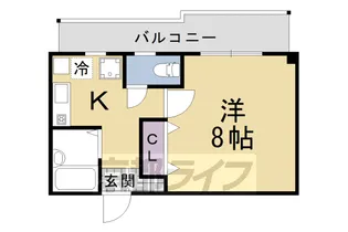 エスパシオ澤田【202号室】の間取り