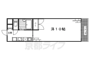 メゾン・ド・プレミール【411号室】の間取り