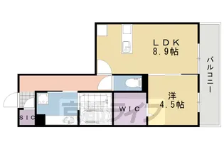 スーリールアンサンブル【103号室】の間取り