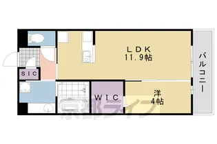 スーリールアンサンブル【1階】の間取り