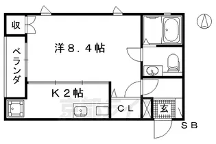 Weaving House山城【1階】の間取り