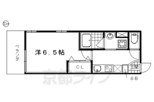 メゾン・クラージュ【401号室】の間取り