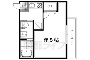 ハスラーKM【2階】の間取り