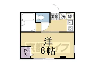 シャレー御園橋【301号室】の間取り