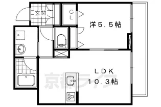 Sha Maison天峰【203号室】の間取り