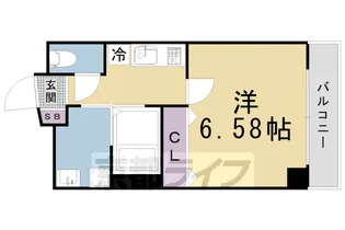M.Muromachi【307号室】の間取り