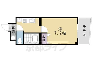 Vine Oak General(バインオークジェネラル)【109号室】の間取り