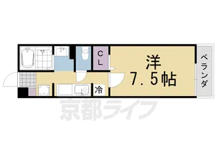 アーク西町【203号室】の間取り
