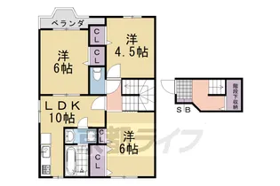 アーク壱番館【204号室】の間取り