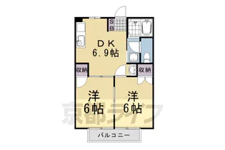 アーバンCITY21【204号室】の間取り