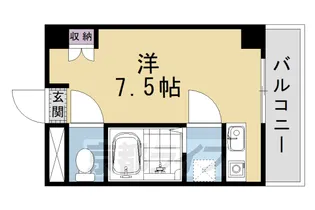 マンション野口【202号室】の間取り
