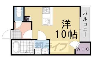 レオネクストシャルマン金岐【102号室】の間取り