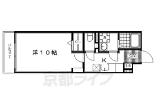 ヴィラ双葉【1階】の間取り