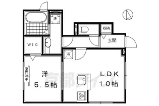 メゾンN京都三十三間堂【1階】の間取り