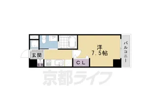 アクアプレイス京都洛南Ⅲ【6階】の間取り