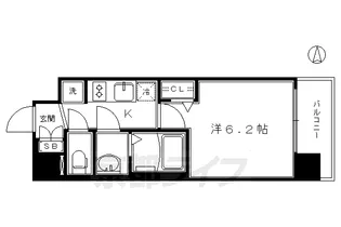 プレサンス THE KYOTO 彩美【2階】の間取り