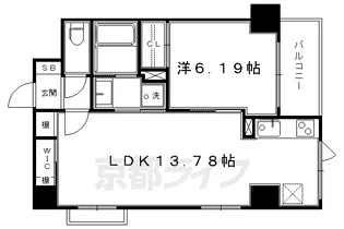 sawarabi park house【5階】の間取り