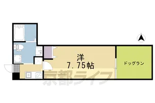 フェリーチェ妙蓮寺【105号室】の間取り
