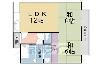 藤ノ森コーポ【306号室】の間取り