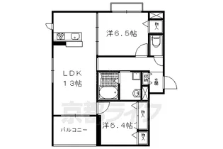 シェソワ【103号室】の間取り