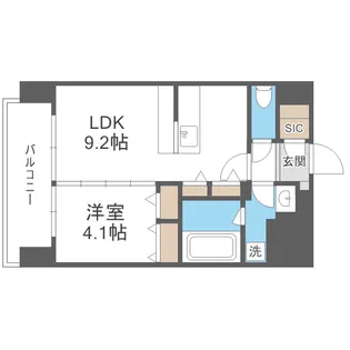 Gioia Altiri【7階】の間取り