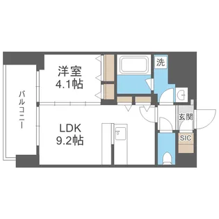 Gioia Altiri【2階】の間取り