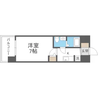 セレニテ東三国ミラク【15階】の間取り