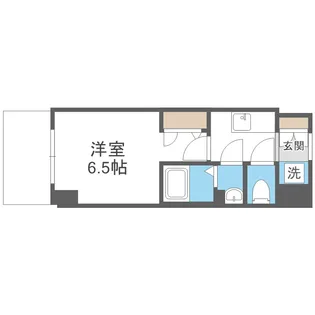 エスリードレジデンス大阪福島シティクロス【12階】の間取り