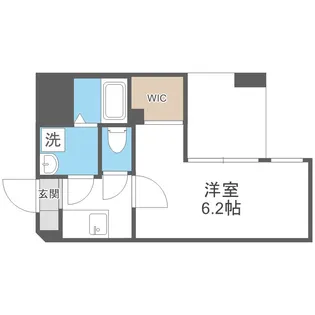 エスリードレジデンス大阪福島シティクロス【5階】の間取り