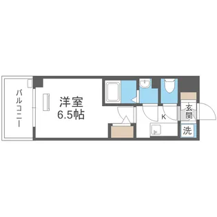 エスリード弁天町桜通レジデンス【2階】の間取り