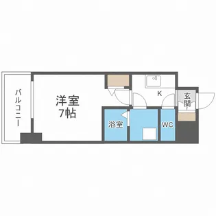 MJC都島レガーレ【6階】の間取り