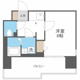 エスリードレジデンス梅田グランゲート【4階】の間取り