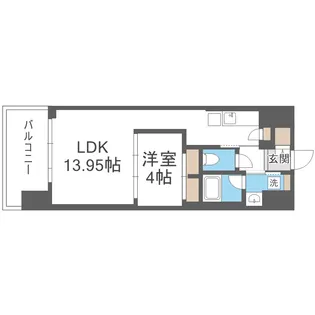 プレジオ新大阪EURO【9階】の間取り